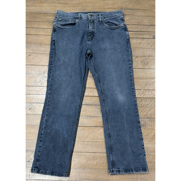 Urban Star Premium Apparel Straight Blue Jeans - Men's Size 36x30 - Picture 5 of 6